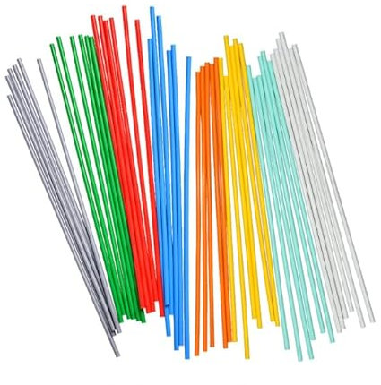 300Pcs 3D Pen Filament Refill for 3Doodler Start, 10 Colors 3D Doodler Pen Refills, 2.5mm PCL Filament, 3Doodler Refills, 3D Pen Low Print Temperature for Creative Artworks