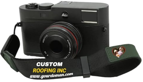 AESTHESTIFY Custom Camera Wrist Strap, Personalized Quick Release Camera Hand Straps Handheld for Photographers with Logo Text, Adjustable Grip Lanyard for Sony Canon Nikon DSLR SLR