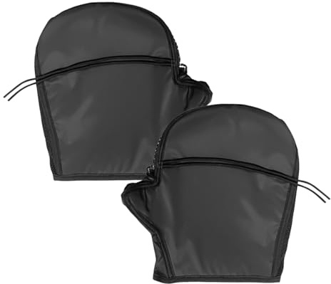 MFYOUPK Manguitos para Manillar De Motocicleta,Fundas para Empuñaduras de Motocicleta - Impermeables Antideslizantes Transpirables para Quad y Motos en Clima Cálido