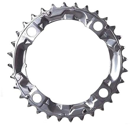 Shimano Unisex – Erwachsene Alivio FC-M430 Kettenblatt, Silber, 32 zähne
