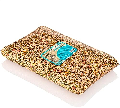 Lyra Pet® | 20 kg Streufutter aus der ALB-MÜHLE Terrassen-Mix schalenfrei | Wildvogelfutter ohne Schalen | Ganzjahres Vogelfutter für Wildvögel | Schalenlos & Nahrhaft | Ideal für Balkon & Terrasse