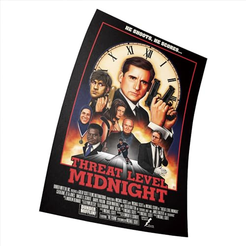 Fortiaboot Threat Level Midnight Gaming Poster 15x23 Zoll Poster 38x58 cm (380x580mm) Deko Geschenk