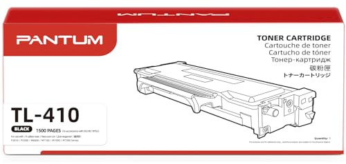 PANTUM TL-410 Tonerkartusche Schwarz Kompatibel mit P3010DW P3018DW P3300DW P3308DW, M6700DW M7100DW M7108DW M6800FDW M7200FDW M7202FDW M7300FDW, Seitenleistung bis zu 1500 Seiten | Kompatibel mit P3018DW P3010DW P3308DN M7108DW M7108DN M6808FDW M7208FDW M7302FDW