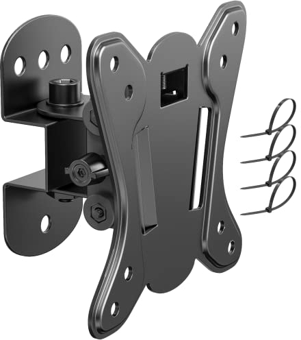 PUTORSEN 13-30 Zoll TV Wandhalterung, Schwenkbar Monitor Wandhalterung für LCD LED TVs & Monitors, Neigbar TV Halterung bis zu 25kg, Universal Fernseher Halterung mit max. VESA 75x75 / 100x100mm