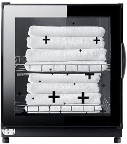 GYDUHYE Towel Warmer Vertical cabinet Hot Towel Sterilizer Ozone + UV + infrared low temperature Nail Salon Spa Facial Beauty Salon Disinfector Tool(Size:48cm*37cm*52cm)