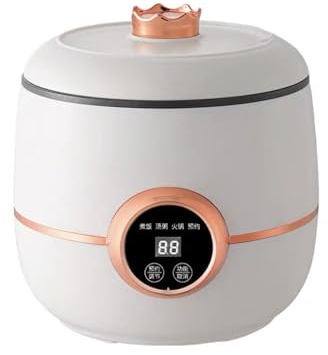 WANGHAI-666 Ollas arroceras Mini Olla arrocera eléctrica Inteligente, automática, Multifuncional, for Sopa, Olla Caliente, sartén, Calentador de Alimentos Máquina para Hacer arroz