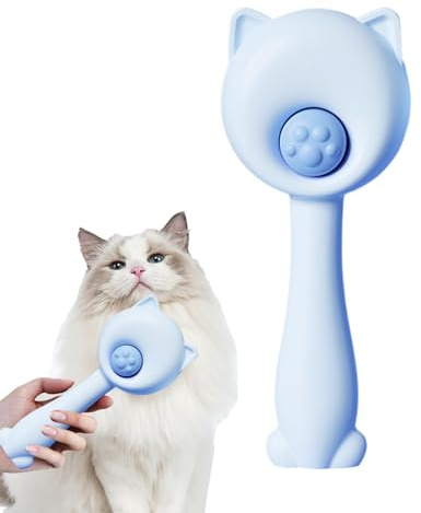 Cat Hair Removal Comb | Cat Hair Removal Brush with Water Tank - Portable Pet Brush Hair Remover Dog Grooming Brushes for Small Cats, Pets, Dogs