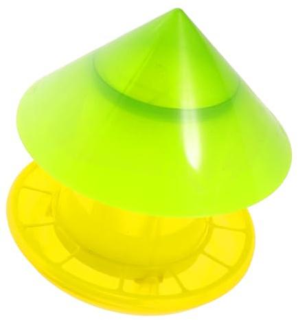 TOYANDONA Automatischer Futterspender Für Geflügel Robuster Und Wiederverwendbarer Futterhalter Für Hühner Tauben Und Andere Nutztiere Für Gleichzeitige Fütterung Umweltfreundliches