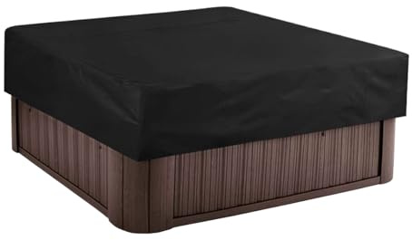 Cubierta de bañera – Sello UV Impermeable para bañera, Protector de Cubierta de Jacuzzi, Tapas de SPA confiables para Uso en Exteriores, Patio Trasero, Piscina, hogar residencial, 220 x