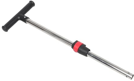 MERRYHAPY Maniglia Passeggino Ergonomica con Blocco Sicurezza e Rilascio Rapido Sostituzione Barra Spinta T Forma di T per Carriola e Passeggino Accessorio Resistente e Facile da Installare