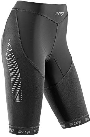CEP - RUN SHORTS 2.0 für Damen | Kurze Laufhose mit Kompression in schwarz | Größe V