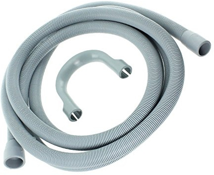 SPARES2GO Drain Outlet Hose for Lamona Dishwasher (2.5M, 30mm / 22mm)
