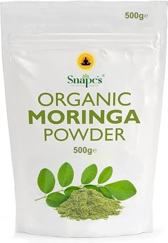 Bio Moringa Pulver 500 g – Feines Pulver aus Moringa Oleifera Blättern