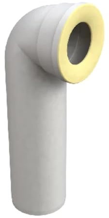 Curva a 90° per scarico wc 110mm