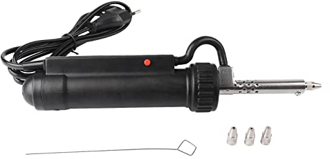 Lötsauger, Entlötpumpe, Tragbare Elektromagnet Lötpistole, Elektronische Automatische Lötabsaugung, Elektrische Entlötpumpe Werkzeug zum Entlöten, Manuelles Entfernungswerkzeug, Vakuum-Lötsauger