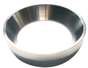 PONEZG Kaffee Dosierring 51mm Edelstahl Kaffee Dosiertrichter Espresso Zubehör für Portafilter, 51mm Dosing Funnel Stainless Steel, Siebträger Dosierring 51 mm (20mm Höhe, nicht Magnetisch)