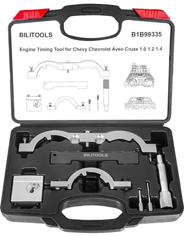 BILITOOLS 1.0 1.2 1.4 L Turbo Engine Timing Tool Kit Compatible with GM Chevrolet Chevy Cruze Opel Vauxhall Camshaft Alignment Holding Locking Tool Set