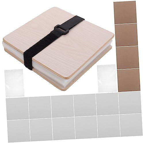 BESTonZON 1 Satz Drücken Set Zum Pressen Von Pflanzen Blattpressen-kit Blumenpresse Selber Machen Diy Blumenpresse Zubehör Musterpresse Blumen Drücken Blattpressebuch Präge-kit Holz