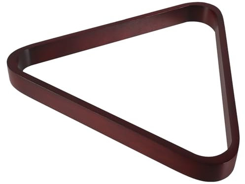 Happyyami Pool-bälle, Billard-Rahmen, Dreieck-Rack, Billard-aufbewahrungshalterung, Pool-dreieck-Rahmen, Billard-dreieck-Rahmen, Holz-dreieck-Rack Für Pool-bälle