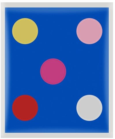 LXRHLIKG PU-Quadrat Fechtziel Scheibe mit Rahmen, Fechtübungsziele mit Fünf Bullaugen, Hilfsschwerter Ziele für Das Florett-Säbel-Degen-Training, Fecht-trainingsausrüstung(Blue)