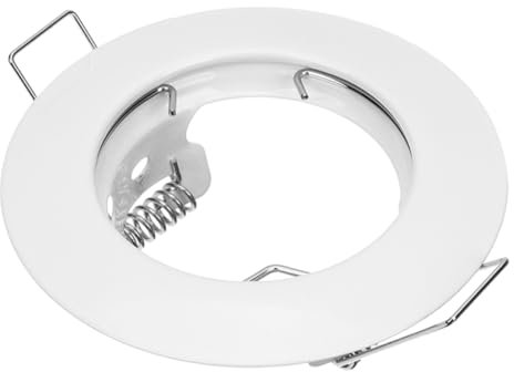 Artibetter Recessed Light Trim Ring White 50mm Cutout LED Recessed Lighting Cover Plate for Remodel Housing Compatible with Mr16 Spotlights