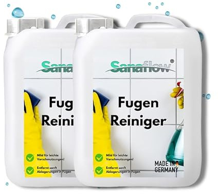 2x10L Spezial Fugenreiniger Konzentrat – Ergiebig & effektiv gegen hartnäckige Fugenverschmutzungen