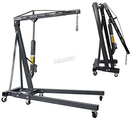 SwitZer Quality Folding Engine Crane 2 Tonne Hoist Lift