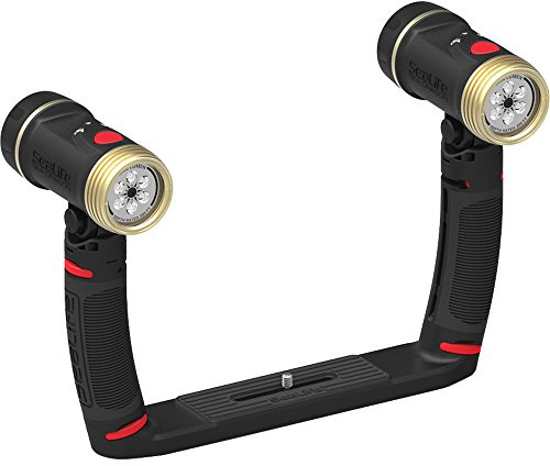SeaLife SL987 Universal Underwater Photo/Video Sea Dragon Duo 2000 UW Lighting Set