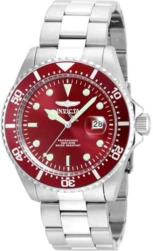 Invicta Pro Diver Montre Homme mouvement à quartz en acier inoxydable - 43mm