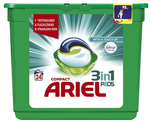 Ariel All-in-1 PODS Universal mit Febreze Frische, 24 Waschladungen