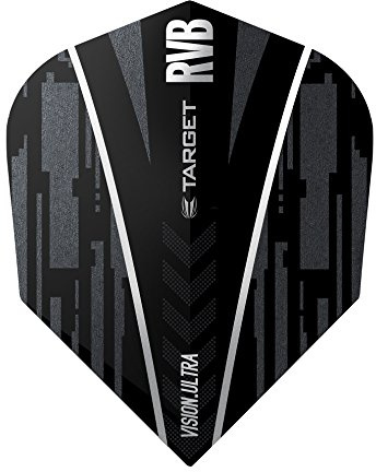 Target Pro 100 Vision Ultra RvB Ghost Flights Schwarz, 3 Stück (RvB Ghost No6)