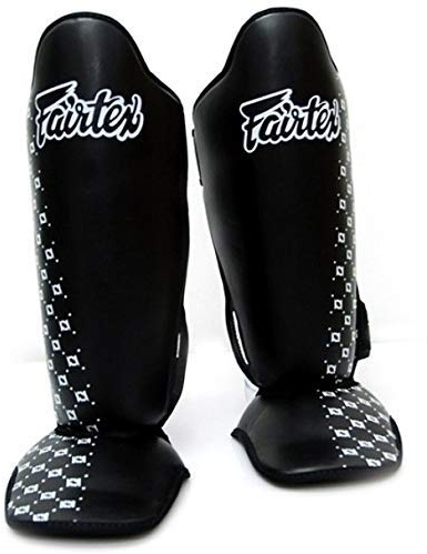 Fairtex Schwarz Sp5 Muay Thai Schienbeinschützer - Schwarz, M