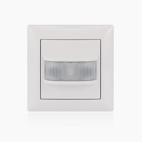 Busch-Jaeger 64761 UJ-914 Busch-Wächter Flex Komplettset mit Basic Sensor Selectlinse und Relais-Einsatz Bewegungssensor 1-Fach Alpinweiß Balance SI 2CKA006800A2949