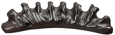 TOYANDONA Massiver Ebenholz Stifthalter Mit Integriertem Briefbeschwerer Und Pinselablage Für Kalligraphie Und Schreibtischorganisation