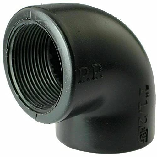 STEMAX-Wassertechnik: PP Gewindefitting, Winkel 90° IG x IG, Größe: 2 x 2