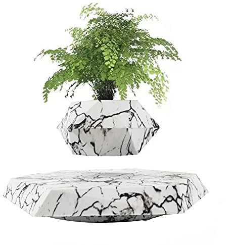 KIYOMING Floating Plant Pot Planter Suspension Air Bonsai Pot Flower Pot Levitating Plant Pot for Home Office