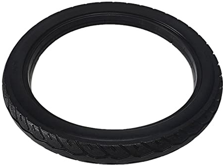RIYAN 16 16 x 1,75 Fahrradreifen, Vollgummi, 16 x 1,75, Schwarz