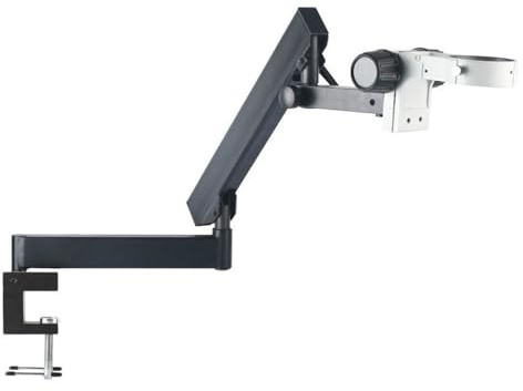 Microscope bracket Microscope Folding Bracket Stereomicroscope Rocker Bracket Band Clamp Microscope Bracket (Color : With bracket)
