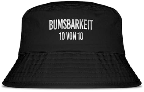 Prozente Momente Bumsbarkeit 10 von 10 Fischerhut | Anglerhut | Sonnenhut | Sommer | Party | Lustige Sprüche | OneSize | Malle