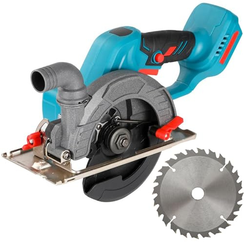 6 Brushless Cordless Circular Saw – Compatible with 18V LXT Batteries (Not Included) – 6900 RPM Compact Hand Saw for Wood, Metal & Plastic – 0-45° Bevel Cut, 20mm Arbor, Safety Lock