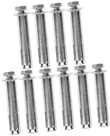 HOMSFOU 10stücke Senkkopfschrauben Aus Edelstahl Mehrzweck-dehnschrauben Befestigungsschrauben Dehnschraubenersatz Bolzenersatz Edelstahlbolzen Für Anspruchsvolle Anwendungen