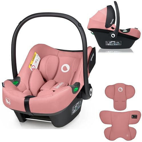 LIONELO ASTRID i-Size Siège Auto Pour Enfants 40-87 cm, Porte-Bébé Groupe 0+, Montage Dos à la Route, 3-Punktowe, Ceintures de Sécurité à 3 Points, Protection Latérale, Insert Dri-Seat