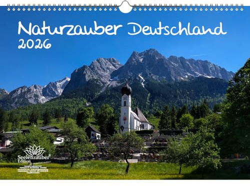 Naturzauber Deutschland DIN A3 Kalender für 2026 Natur Landschaft - Seelenzauber