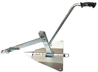 Electric Winch for Off-Road Vehicles, Folding Ground Anchor Rescue Tool, Self-Rescue Winch for Outdoor Use