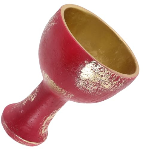 UKCOCO Calice Résine Sacrifice Cup Religieux Saint Graal Multi-usage Décor Intérieur et Cérémonies Cosplay Halloween