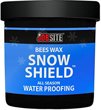 JobSite Snow Shield Wasserdichtes Bienenwachs Lederpflege-Balsam - Original Formel - Lederschutz - 177 ml