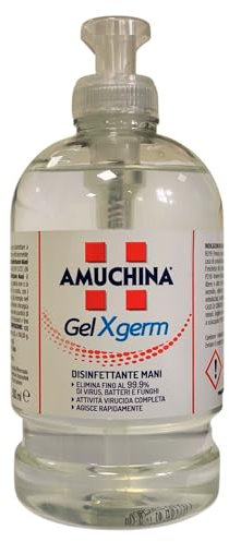 AMUCHINA 500 ML IGIENIZZANTE GEL PER MANI IN FLACONE CON EROGATORE