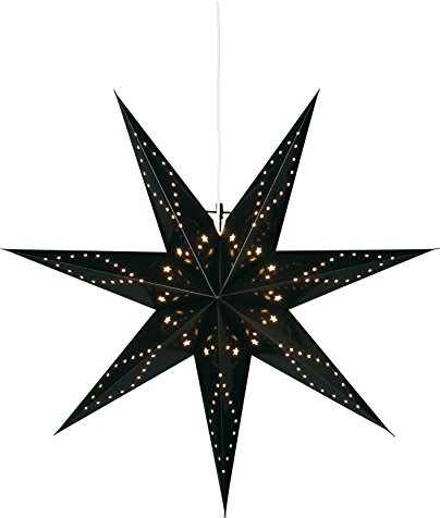 Star 100 incl. Kabel ca. 100x100 cm, incl. Halterung, Farbe: schwarz, ø 100 cm