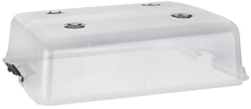 elho Green Basics Anzuchthaus Super XXL - Transparent | L 56.6 x B 74.8 x H 22.3 cm