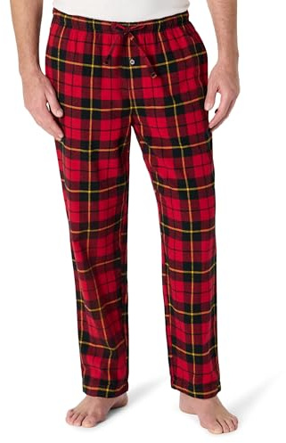 Amazon Essentials Homme Pantalon de Pyjama Respirant en Flanelle (Disponible en Grandes Tailles et Grandes Longueurs)